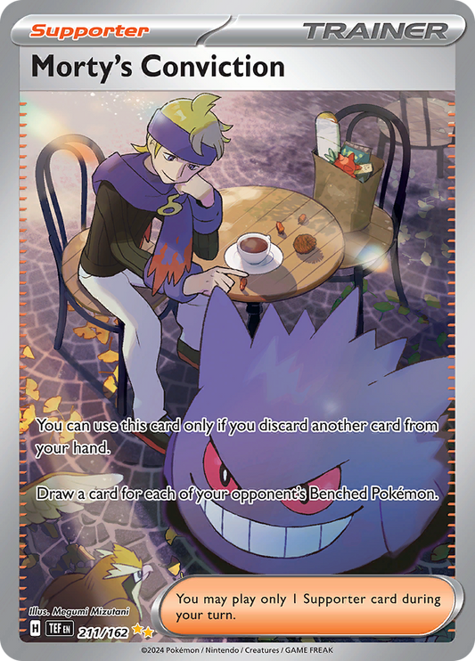 Morty's Conviction - 211/162 - Special Illustration Rare (Español)