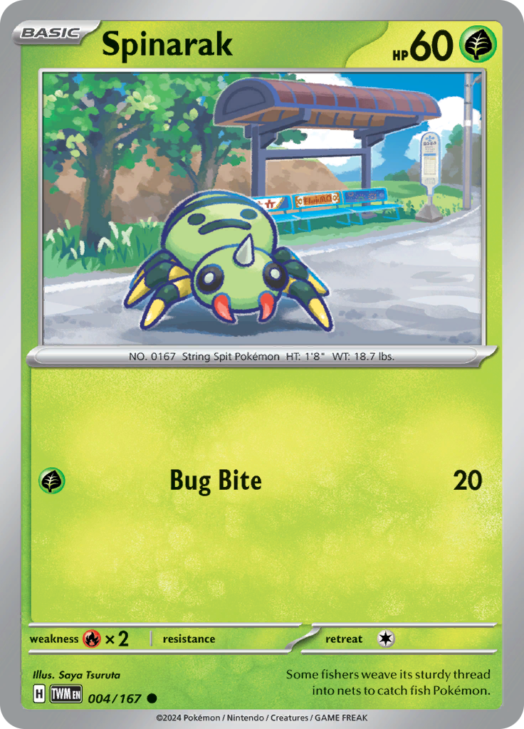 Spinarak - 004/167 - Common (Español)