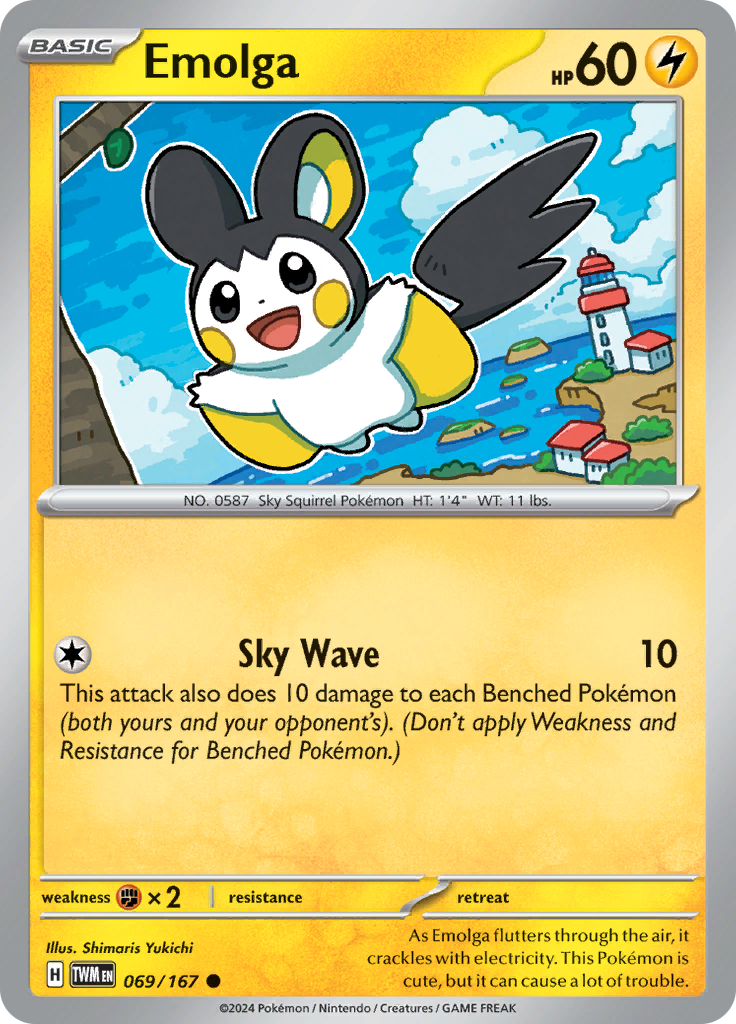Emolga - 069/167 - Common (Español)