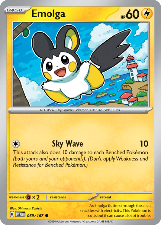 Emolga - 069/167 - Common (Español)
