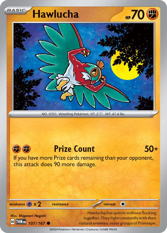 Hawlucha - 107/167 - Common (Español)
