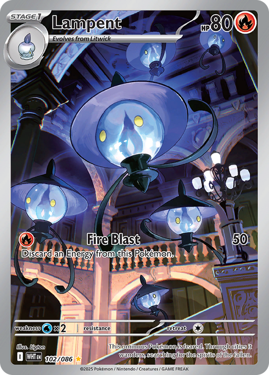 Lampent - 102/086 - Illustration Rare