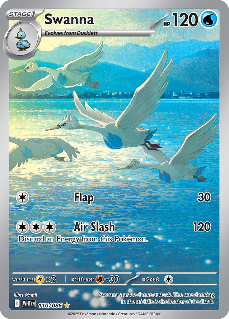 Swanna - 110/086 - Illustration Rare