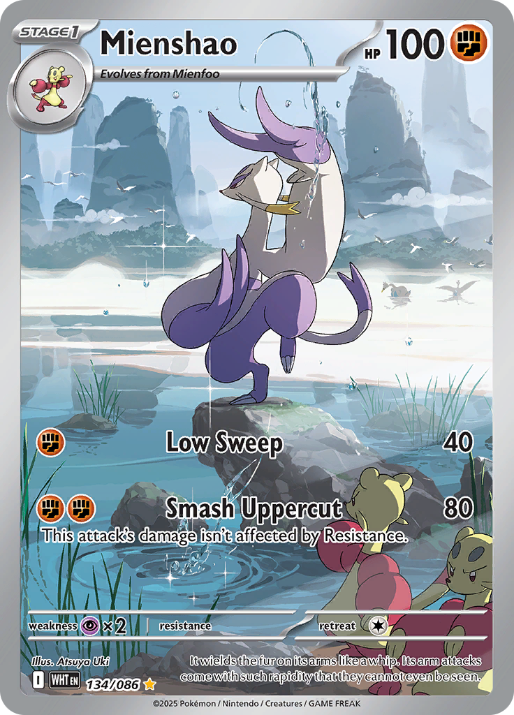 Mienshao - 134/086 - Illustration Rare