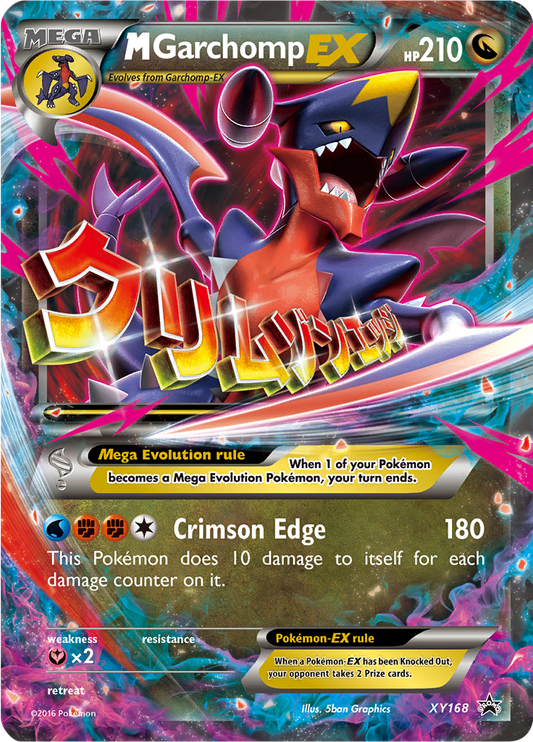 M Garchomp-EX - XYP168 - Promo - LP