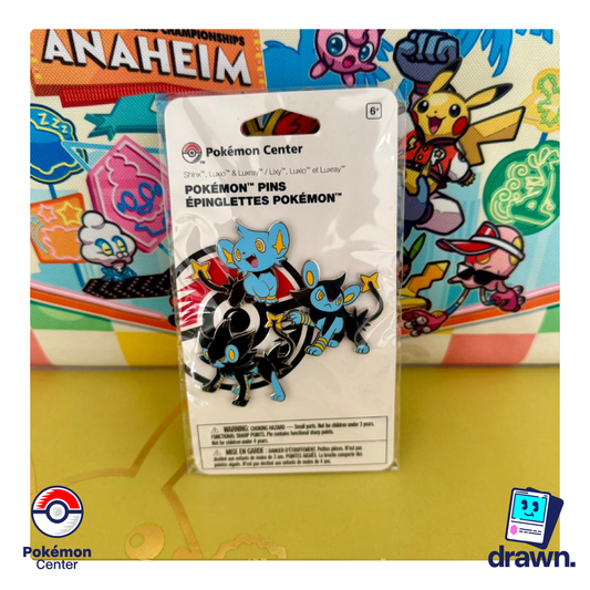 Luxeay Family Pin - Pokemon Center