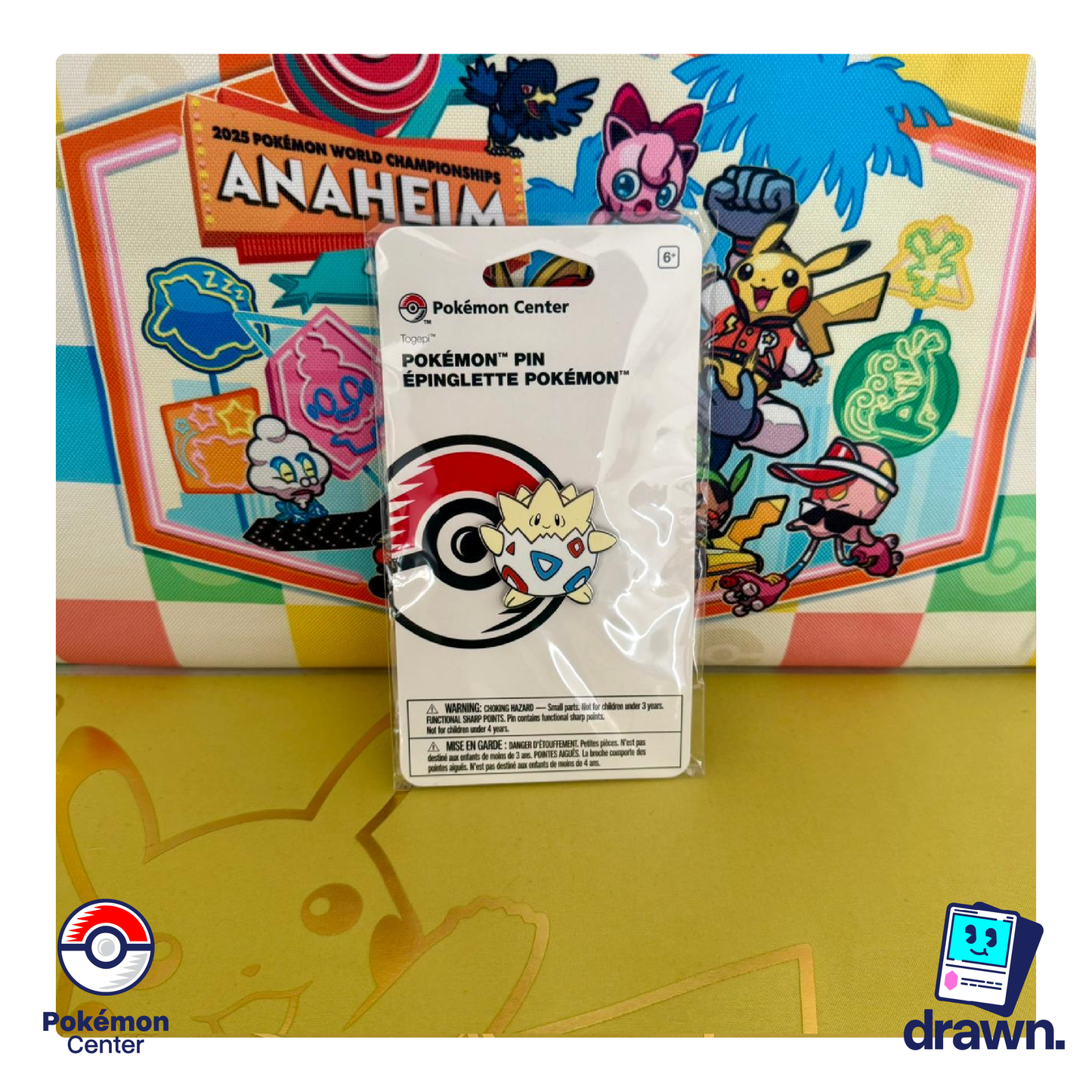 Togepi Pin - Pokemon Center