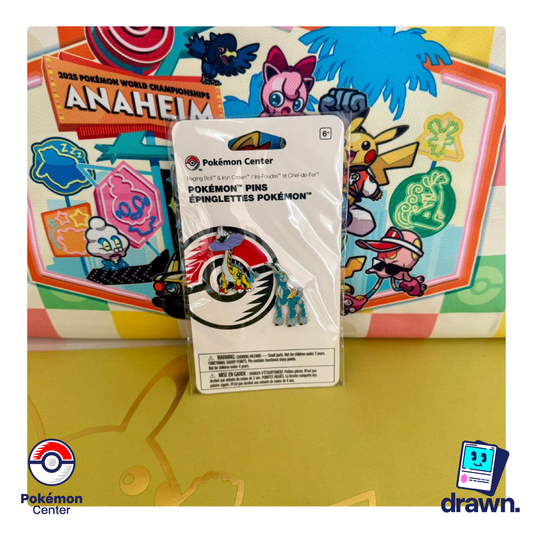 Raging Bolt / Iron Crown Pin - Pokemon Center