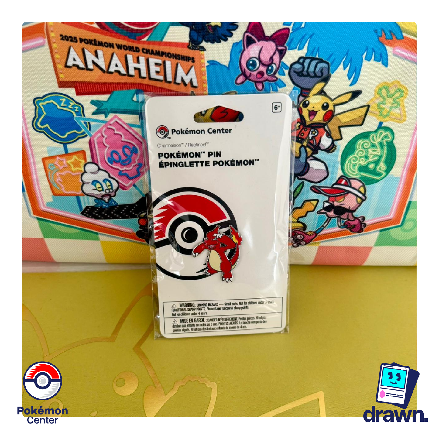 Charmeleon Pin - Pokemon Center