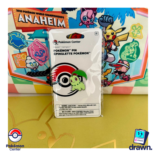 Chicorita Pin - Pokemon center