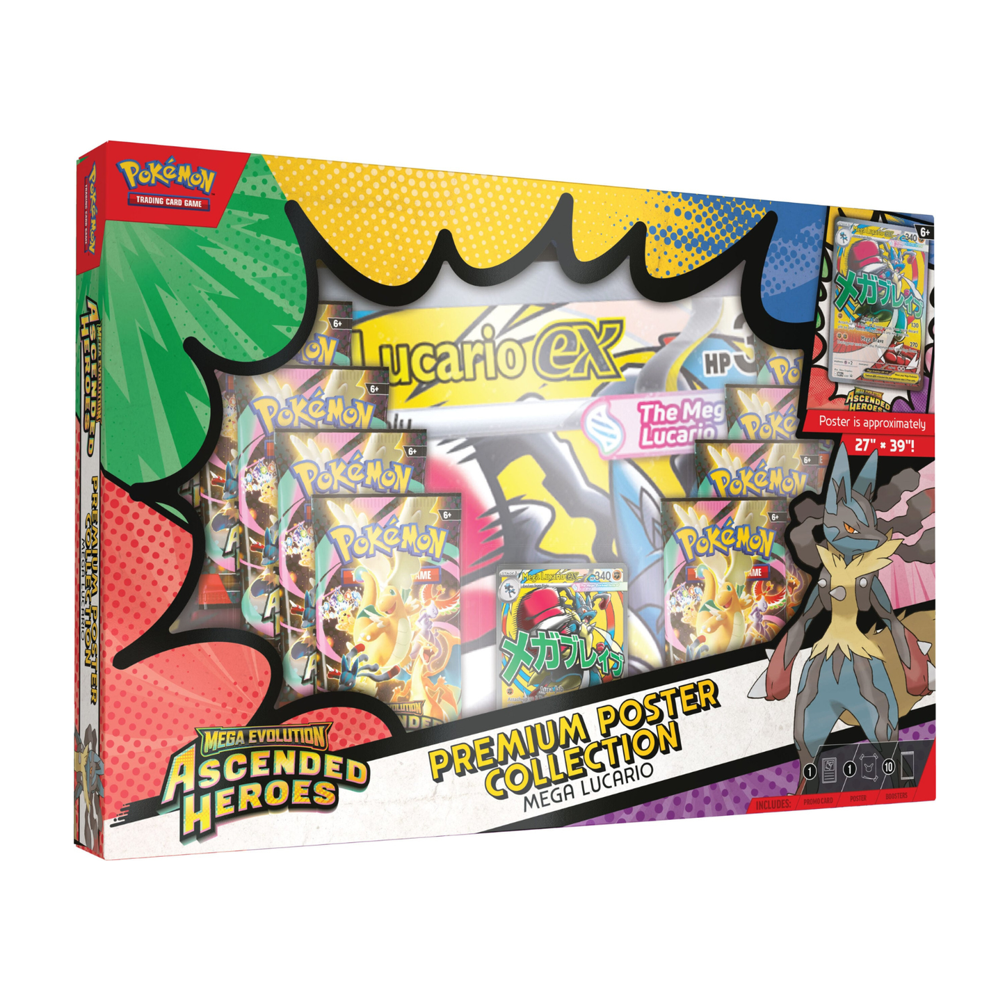 [PREVENTA] Premium Poster Collection Mega Lucario - Ascended Heroes