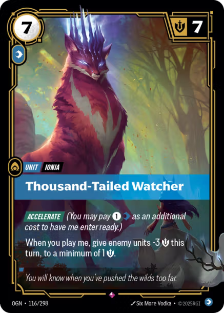 THOUSAND-TAILED WATCHER - OGN-116/298