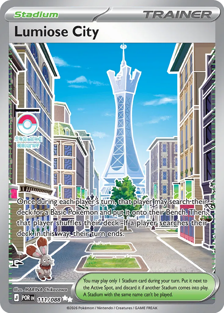 Lumiose City - 111/088 - Ultra Rare