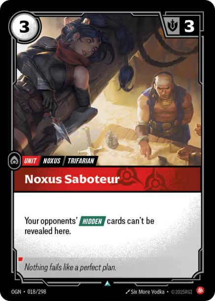 NOXUS SABOTEUR - OGN-018/298