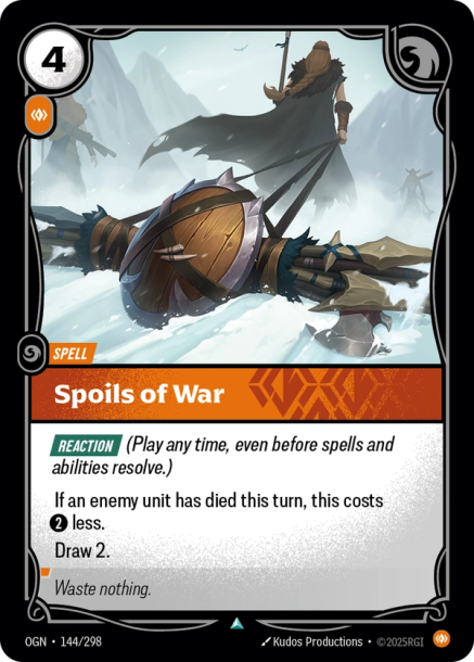 SPOILS OF WAR - OGN-144/298