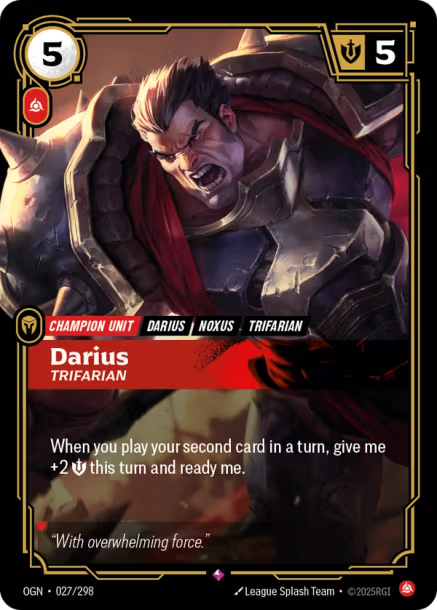 DARIUS, TRIFARIAN - OGN-027/298