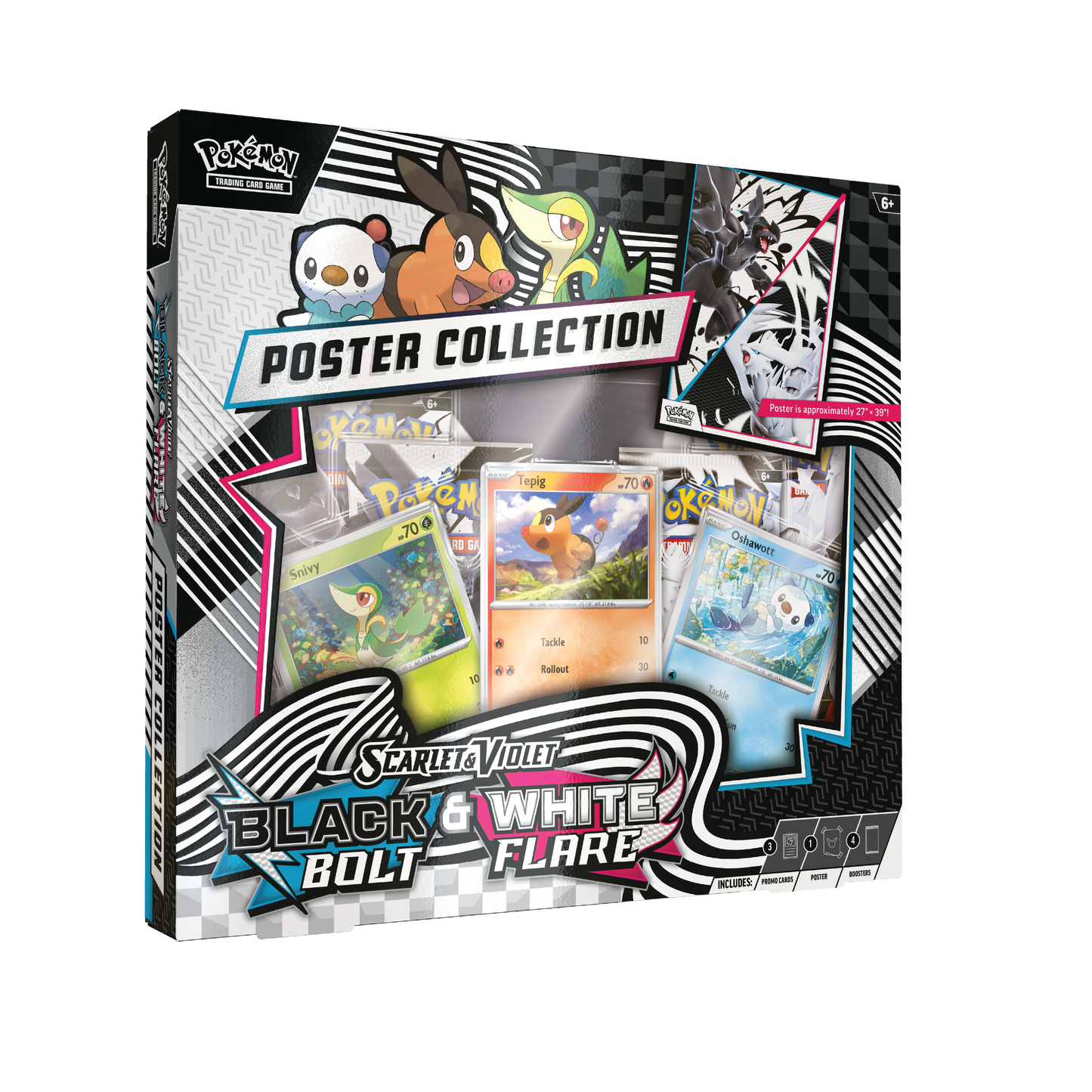 Poster Collection - Unova Black Bolt & White Flare