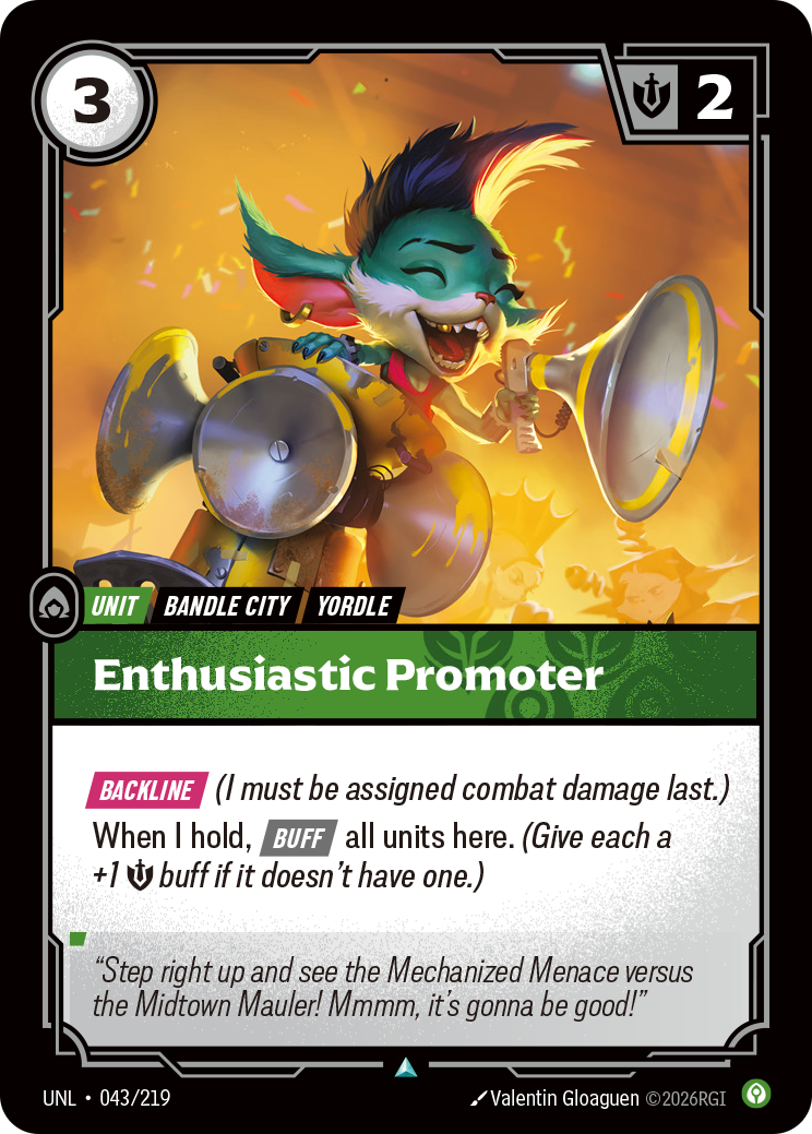 Enthusiastic Promoter - 043/219