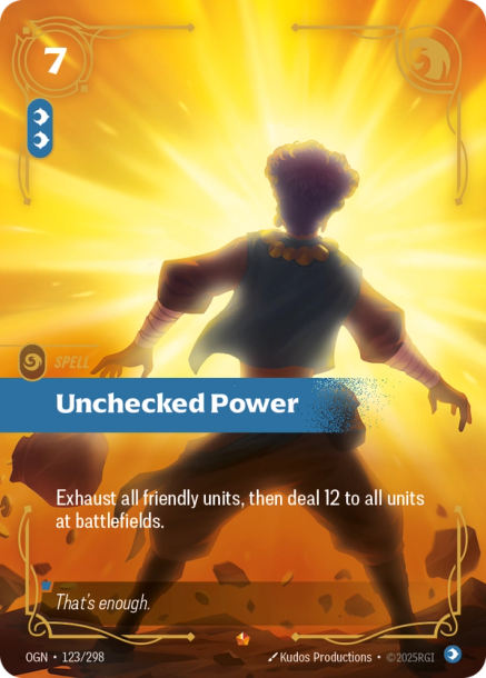 UNCHECKED POWER - OGN-123/298