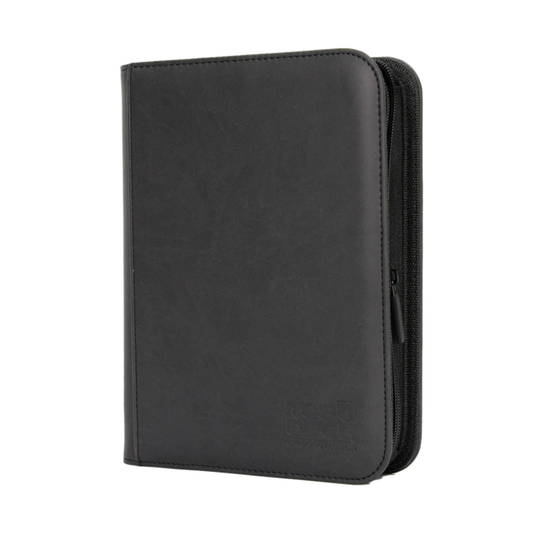 Carpeta Cuero TOPDECK - 160 Espacios - Negra