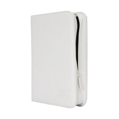 Carpeta Cuero TOPDECK - 160 Espacios - Blanca