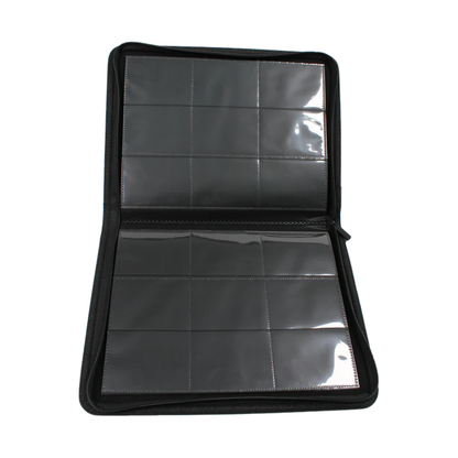 Carpeta Cuero TOPDECK - 360 Espacios - Negra