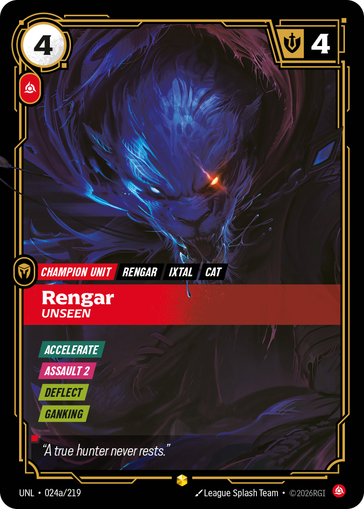 Rengar - Unseen (Alternate Art) - 24