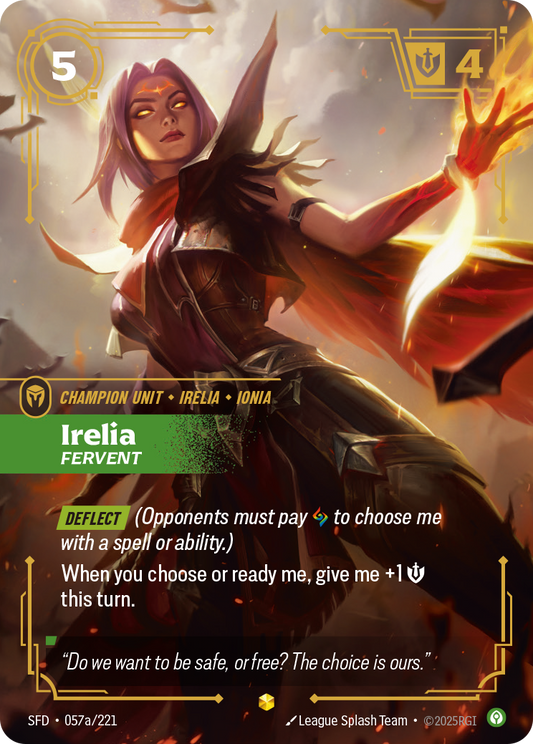 Irelia, Fervent - SFD-057a/221