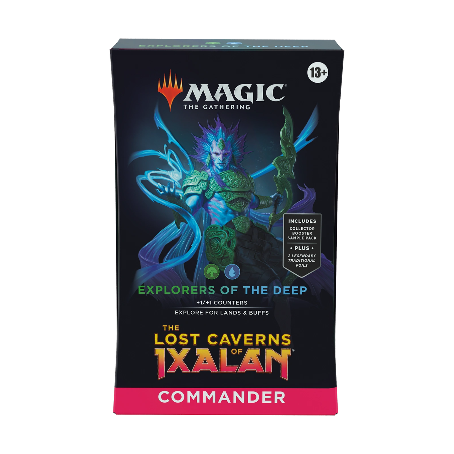 Magic: The Gathering - The Lost Cavern of Ixalan: Explorers of the Deep - Commander Deck