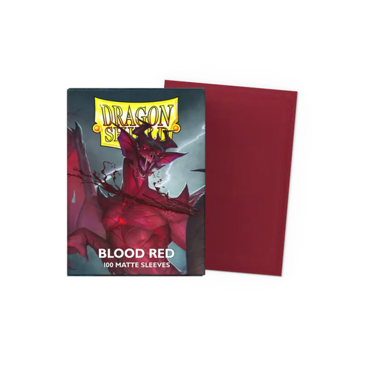Dragon Shield Matte Sleeves Standard - Blood Red