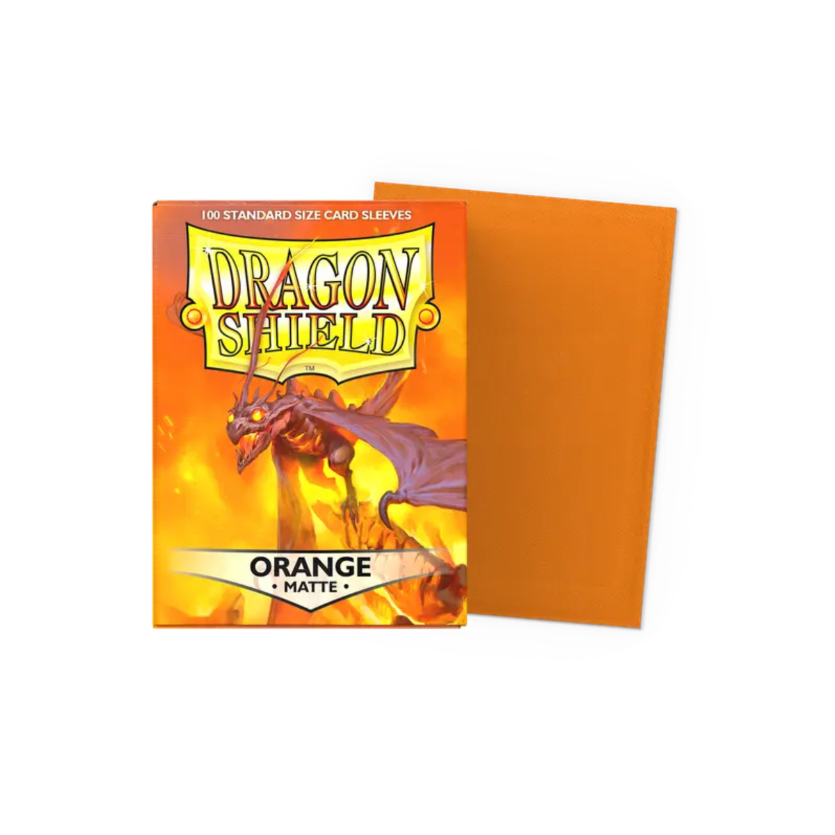 Dragon Shield Matte Sleeves Standard - Orange