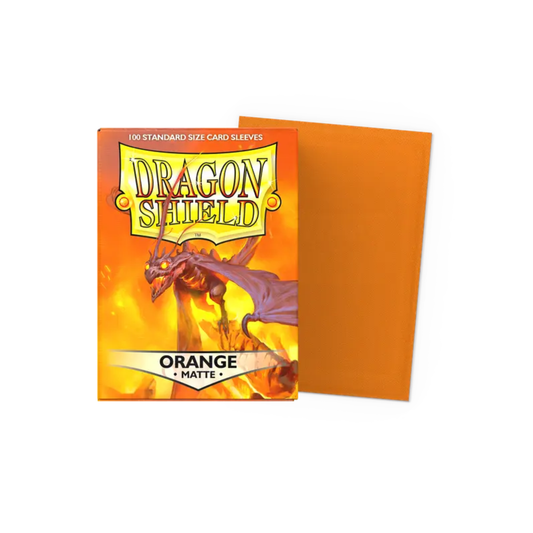 Dragon Shield Matte Sleeves Standard - Orange