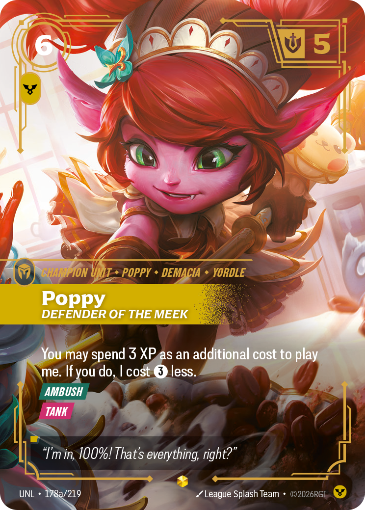 Poppy - Defender of the Meek (Alternate Art) - 178