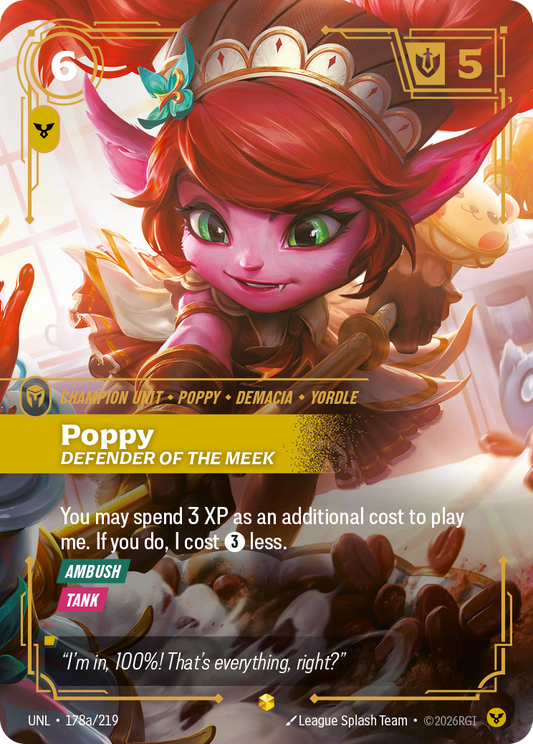 Poppy - Defender of the Meek (Alternate Art) - 178