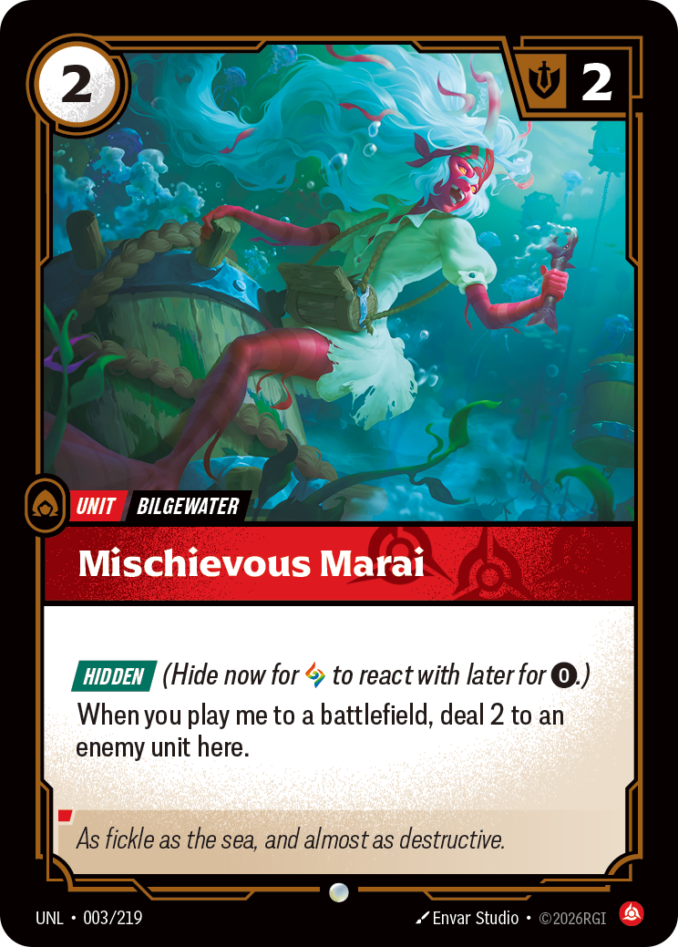 Mischevious Marai - 003/219