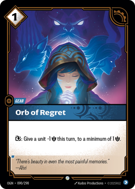 ORB OF REGRET - OGN-090/298