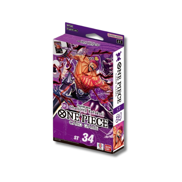 ONE PIECE CARD GAME - STARTER DECK EX -Charlotte Katakuri- [ST-34]