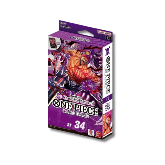 ONE PIECE CARD GAME - STARTER DECK EX -Charlotte Katakuri- [ST-34]