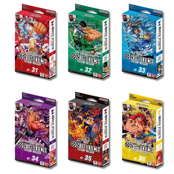 ONE PIECE CARD GAME - STARTER DECK [ST-31/ST-32/ST-33/ST-34/ST-35/ST-36]