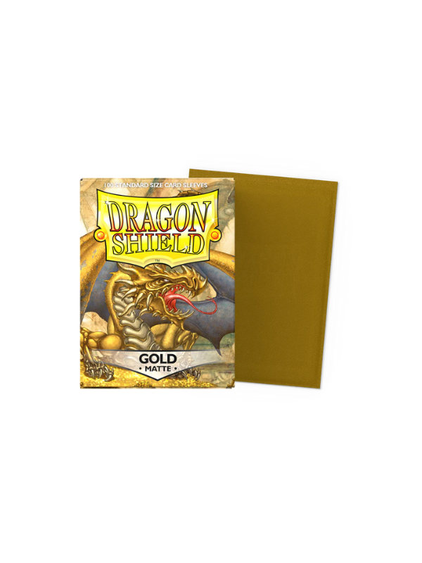 Dragon Shield Matte Sleeves Standard - Gold
