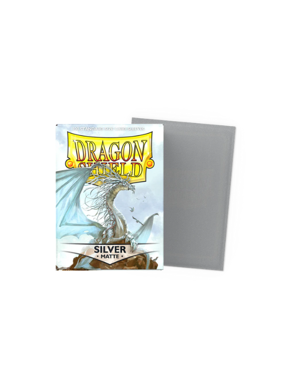 Dragon Shield Matte Sleeves Standard - Silver