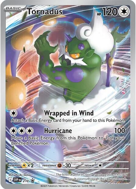 Tornadus - SVP 210 - Illustration Rare