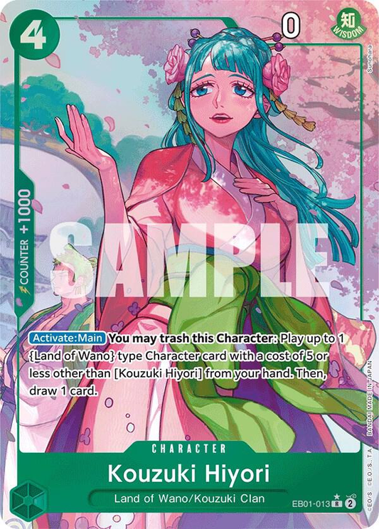 Kouzuki Hiyori (Alternate Art) - EB01-013