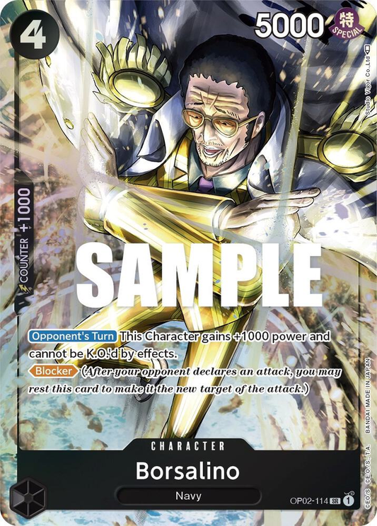 Borsalino (Alternate Art) - Paramount War (OP02)