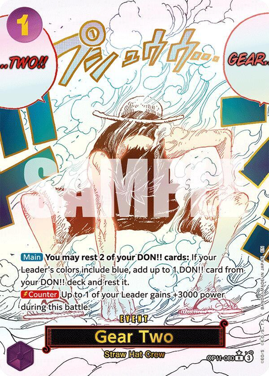 Gear Two (Alternate Art) - A Fist of Divine Speed (OP11)