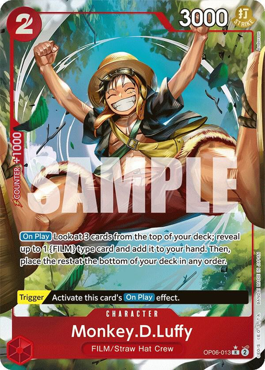 Monkey.D.Luffy (Alternate Art) - Wings of the Captain (OP06)