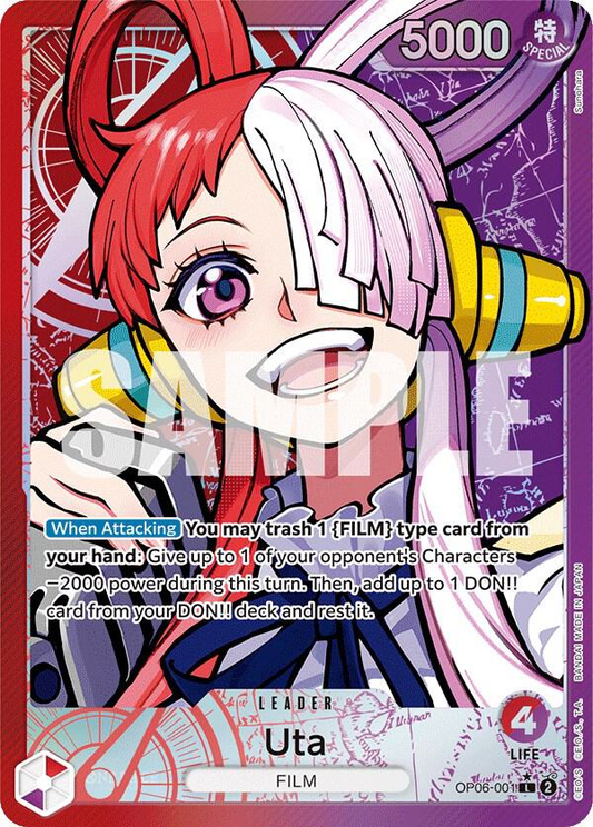 Uta (Alternate Art) - Wings of the Captain (OP06)