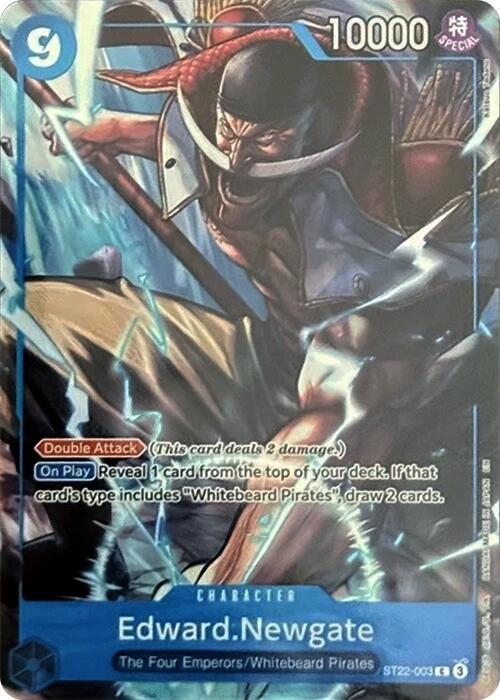 Edward.Newgate (Premium Card Collection -6 assort vol.1-) - ST22-003