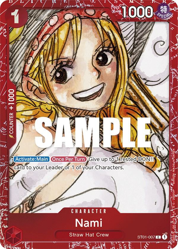 Nami (Premium Card Collection -ONE PIECE FILM RED Edition-) - ST01-007