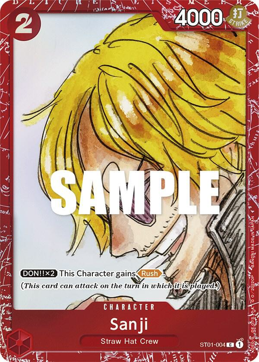 Sanji (Premium Card Collection -ONE PIECE FILM RED Edition-) - ST01-004